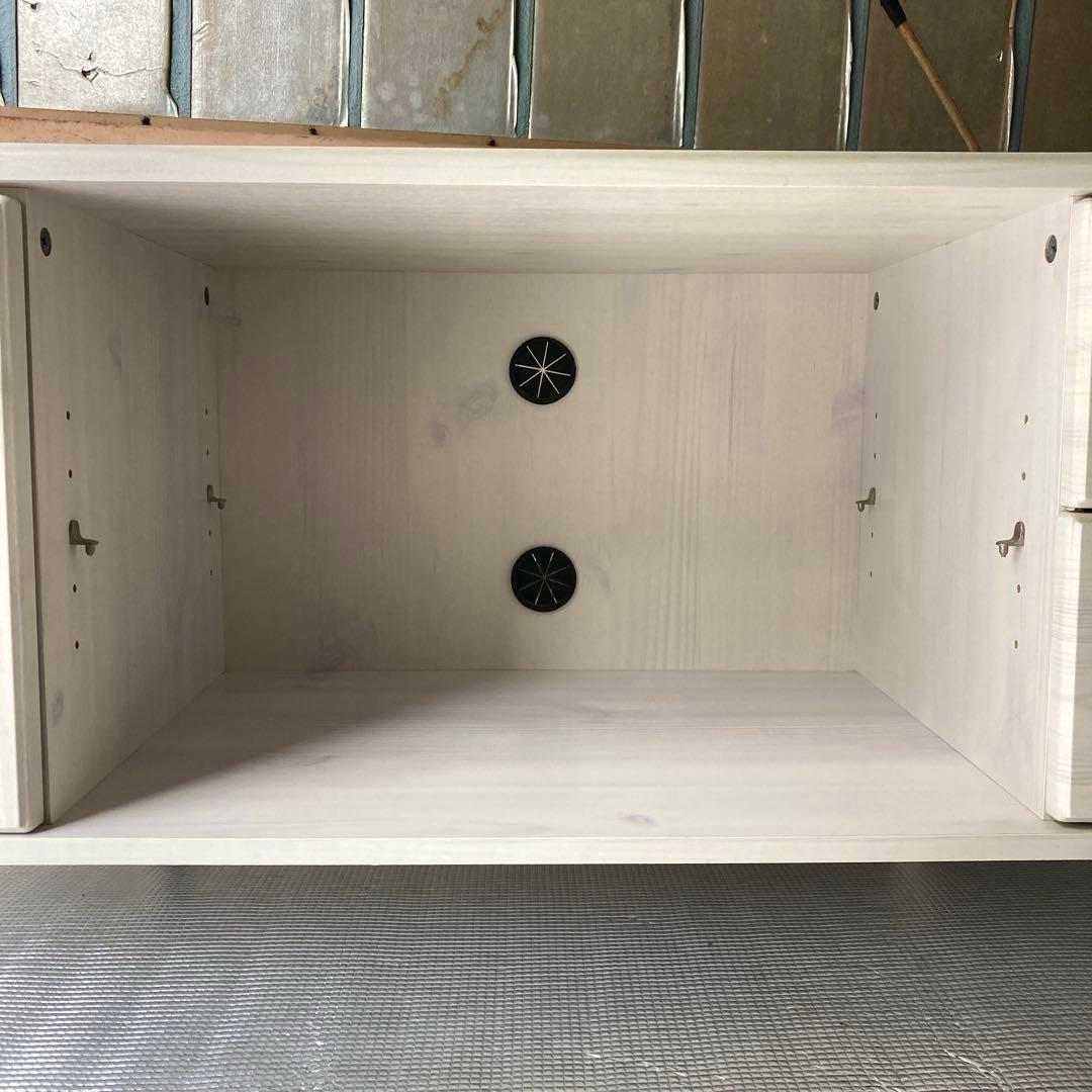 【自社配送エリア限定販売】パっと見超美品！ニトリテレビボード！ホワイト木目調！