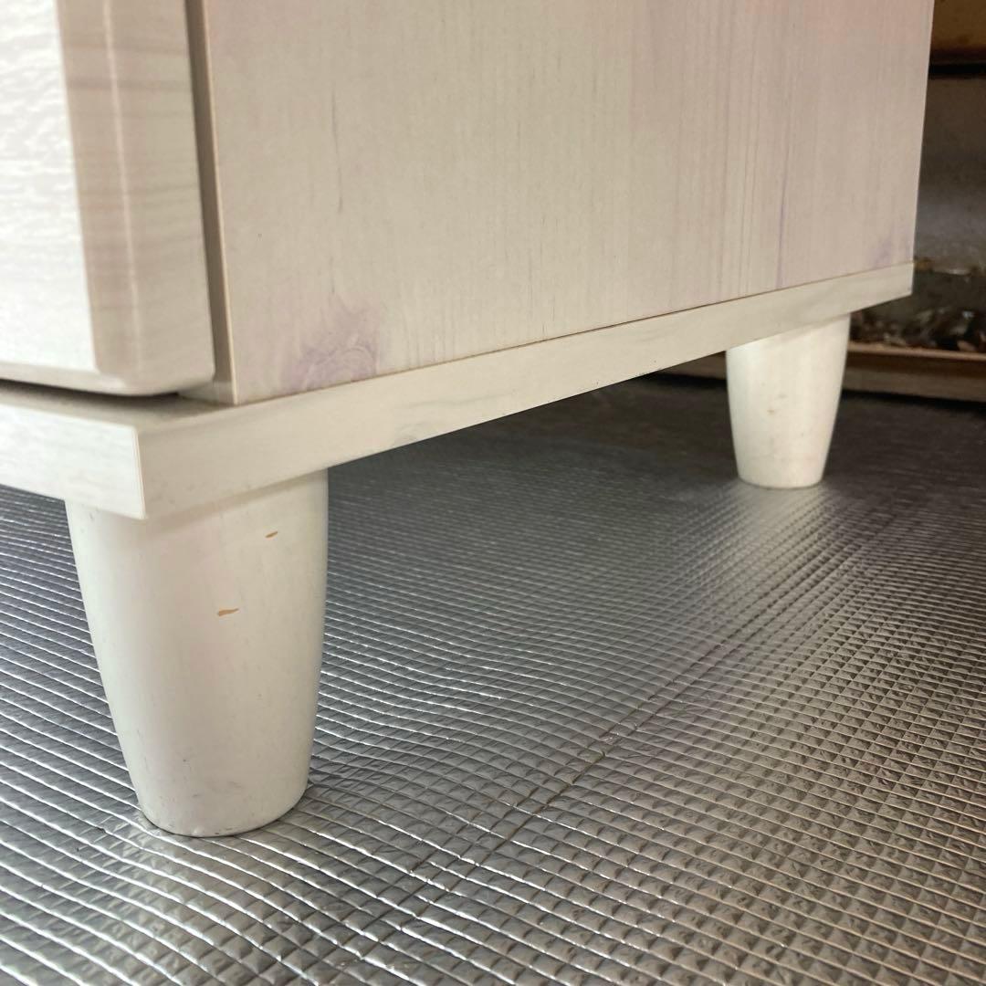 【自社配送エリア限定販売】パっと見超美品！ニトリテレビボード！ホワイト木目調！