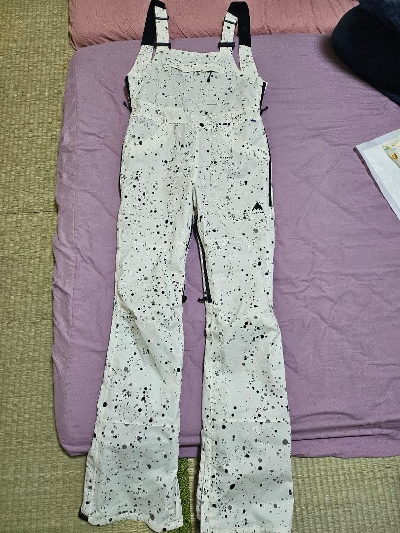 Burton スノーボードウェア ホワイト スプラッター