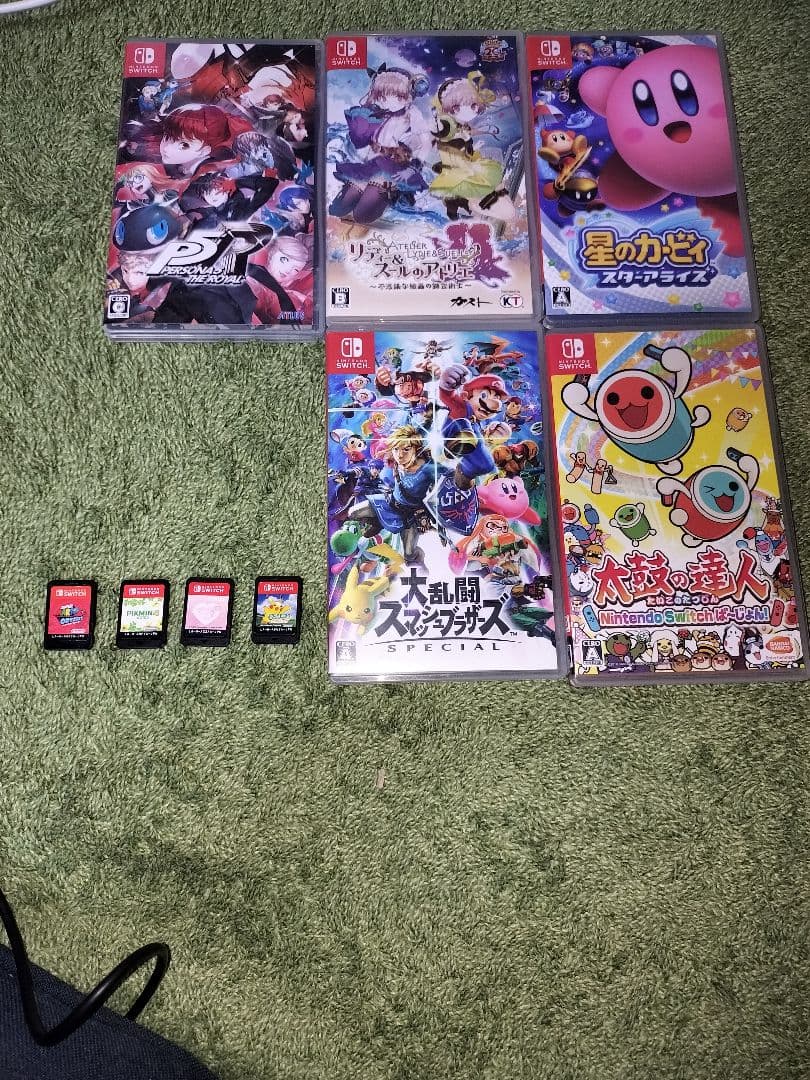 switch ゲームソフト 9本セット 全て動作確認済み