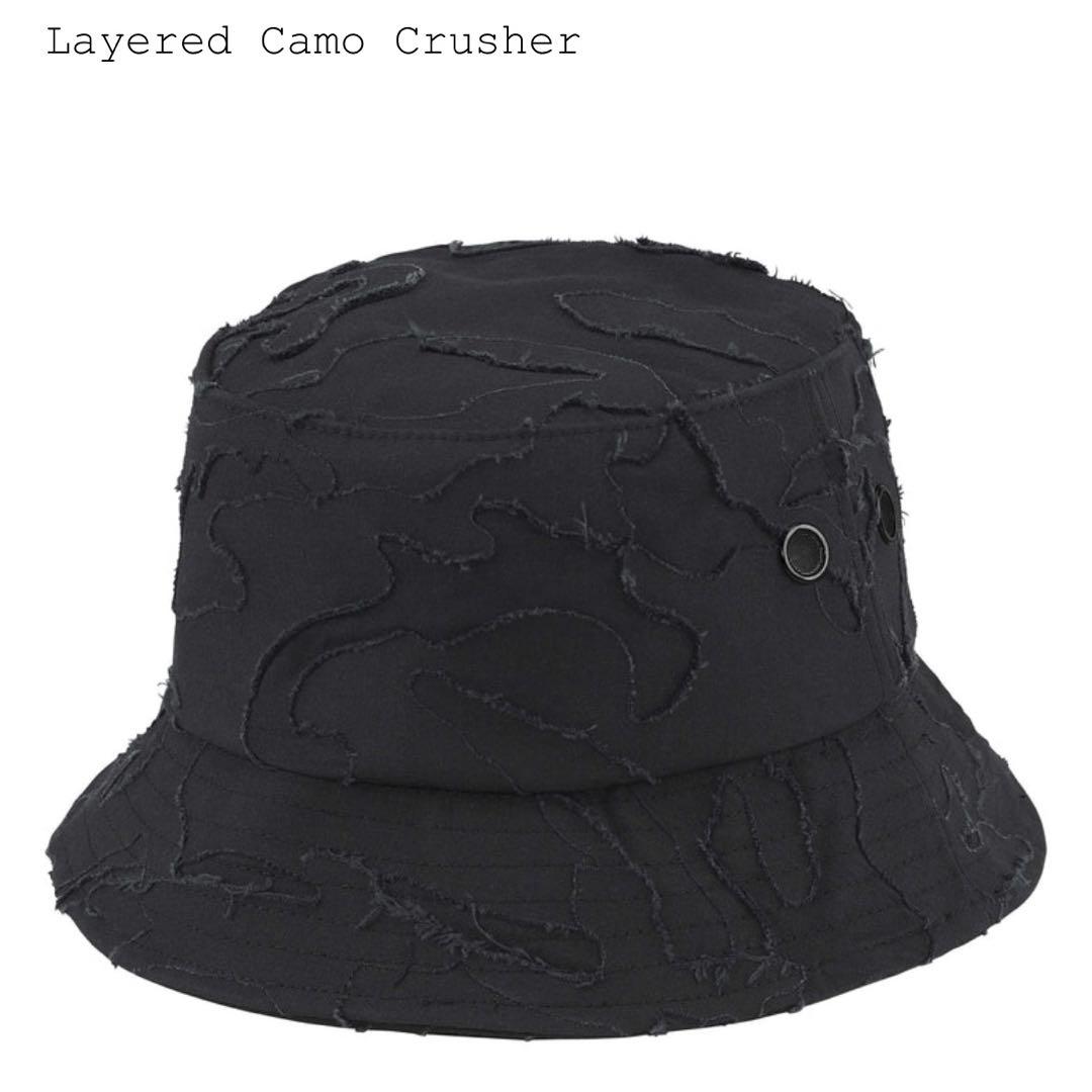 帽子 Supreme Layered Camo Crusher \