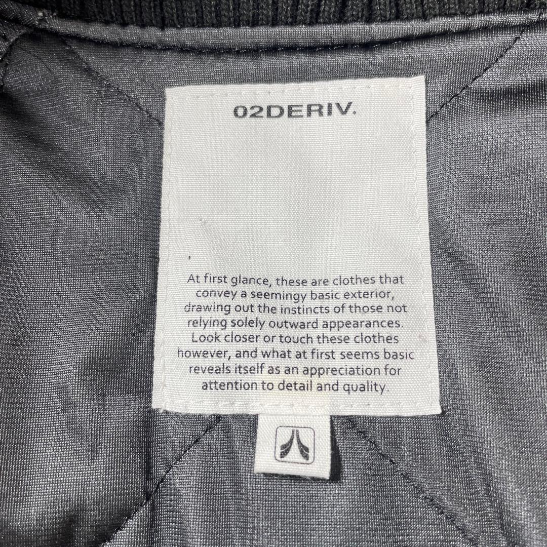 02DIRIV. ツーディーライブ　ウィンドストッパー　スタジャン　2(M) 黒