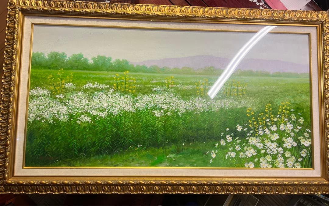 坪井志郎真筆（118 X58.5cm) 送料込み