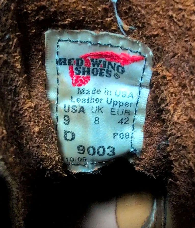 レッドウィング9003超レア ランバージャック9Dウールリッチ