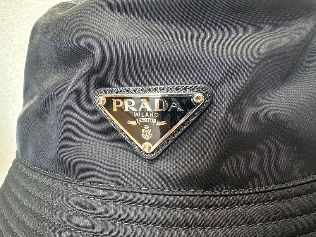 【初売り特価】PRADA バケットハット Sサイズ ナイロン
