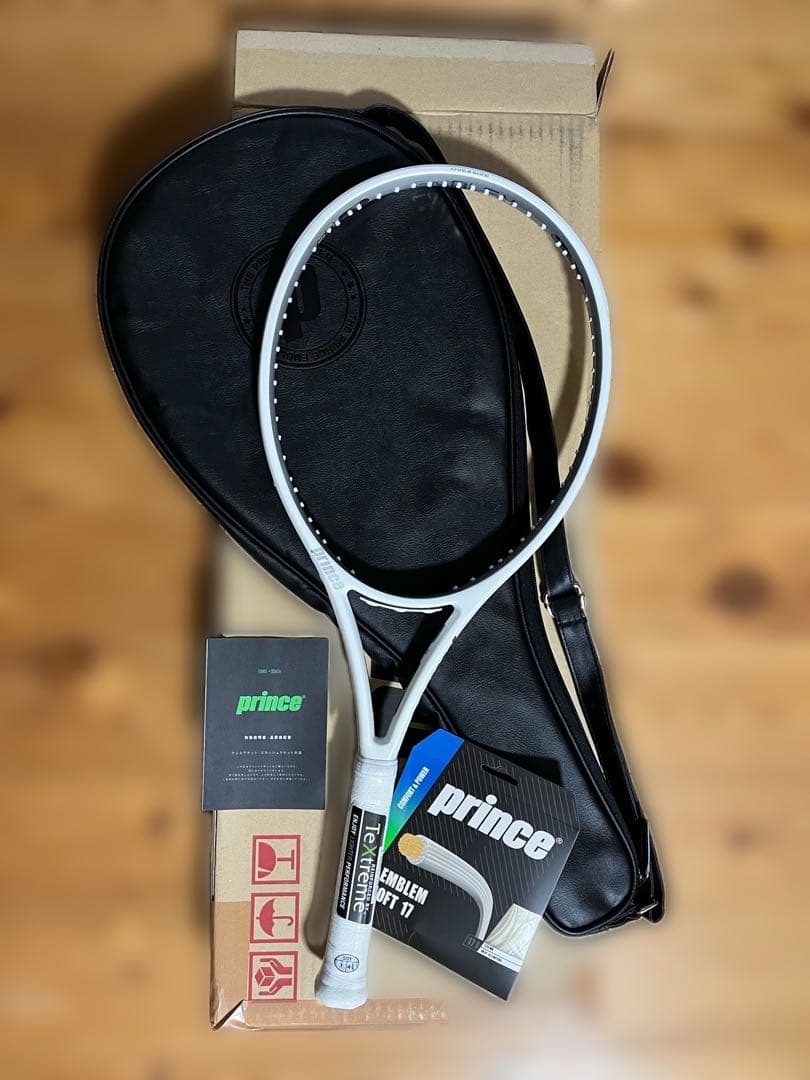 【新品】プリンスラケット エンブレム 110 EMBLEM110 ガット同梱
