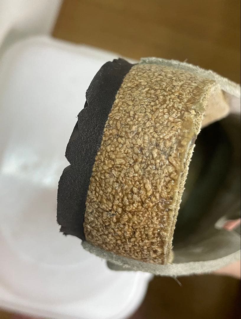 ビルケンシュトック　ボストン　ベージュ スエード サンダル 40