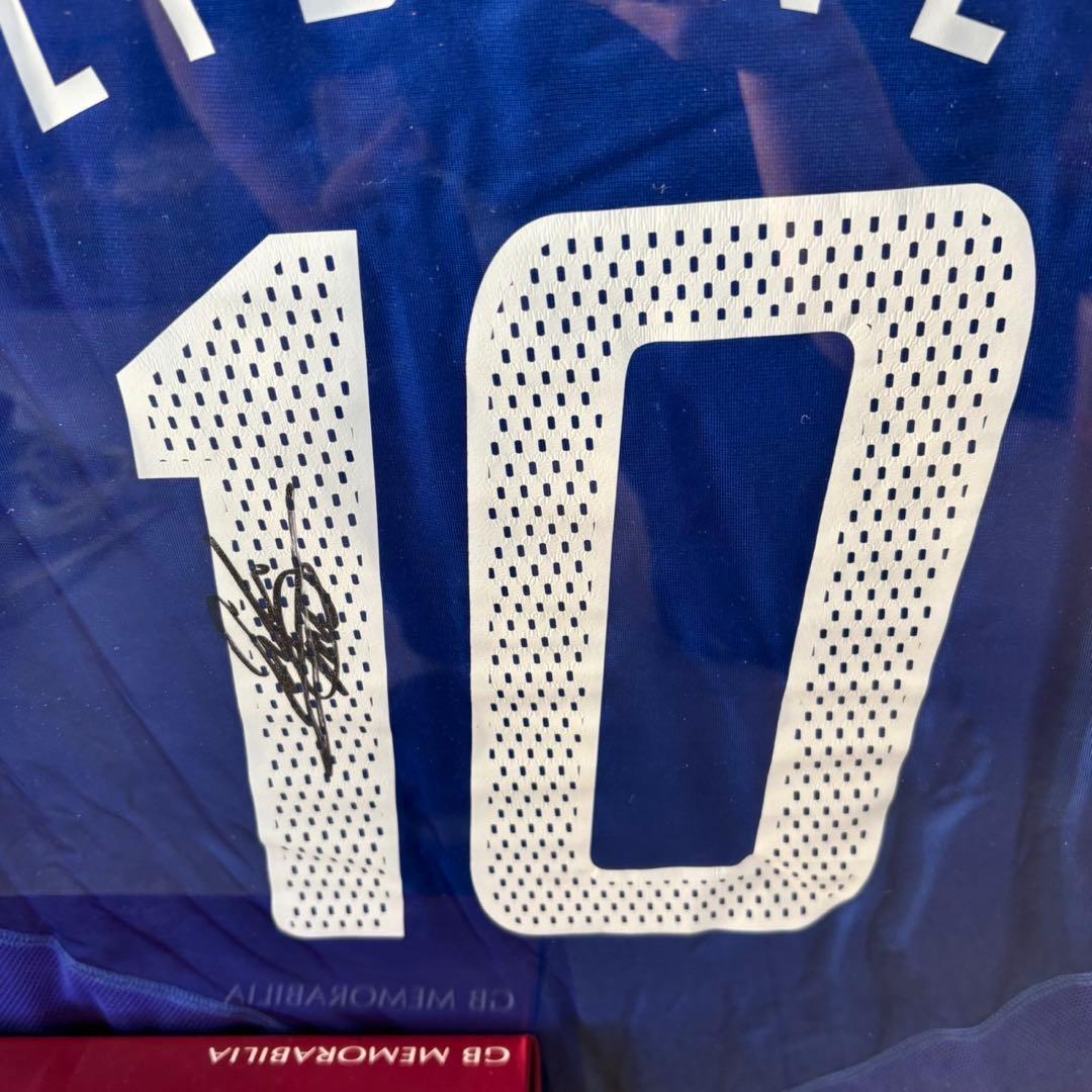 【希少】ジダン/直筆サインユニホーム/証明書付き/ユニフォーム/2004