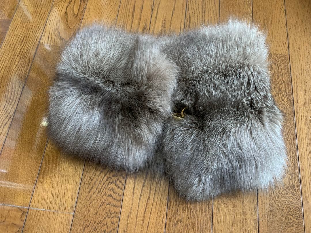 超美品　ミューズドゥドゥーズィーエムクラスフォックスファーティペット