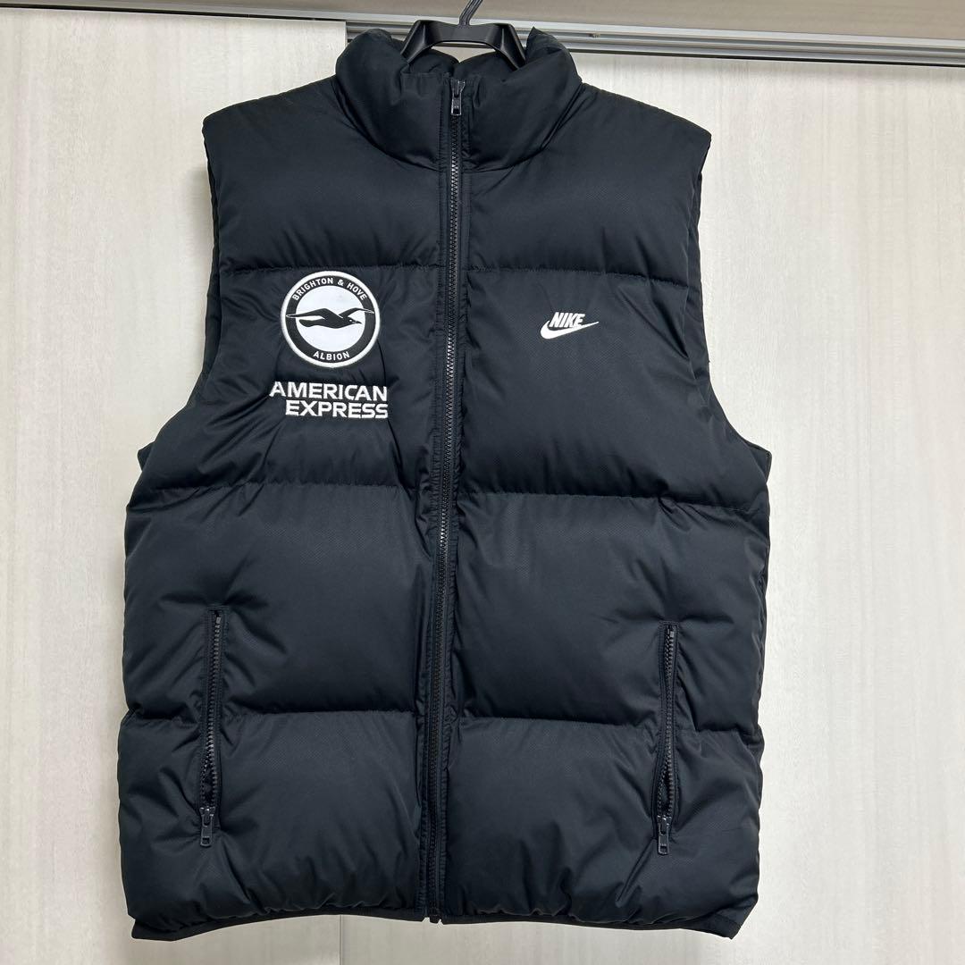 【新品・正規品・公式ショップ完売品】三笘薫・ブライトン・NIKEダウンベスト・S
