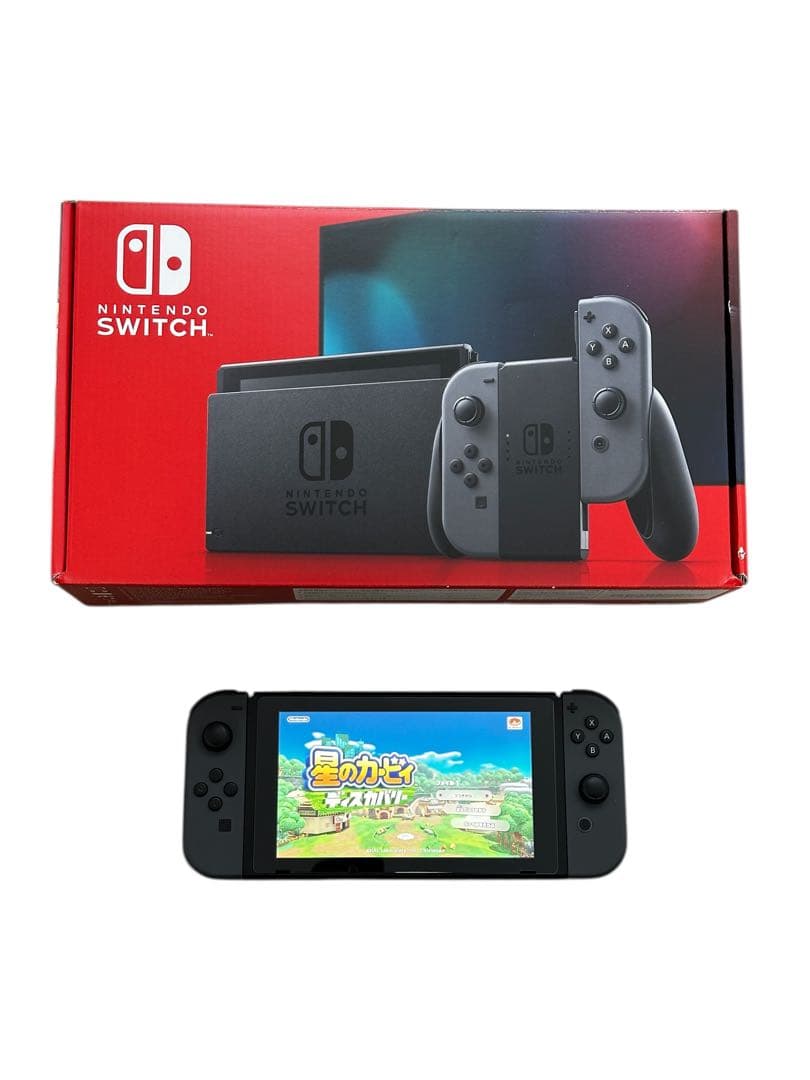 あお✨ Nintendo Switch 本体 バッテリー強化版 付属品完品
