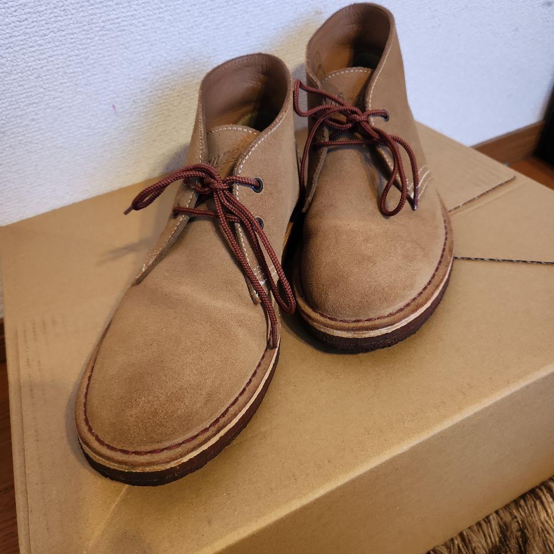 Danner ベージュ スエード チャッカブーツ 26cm　美品