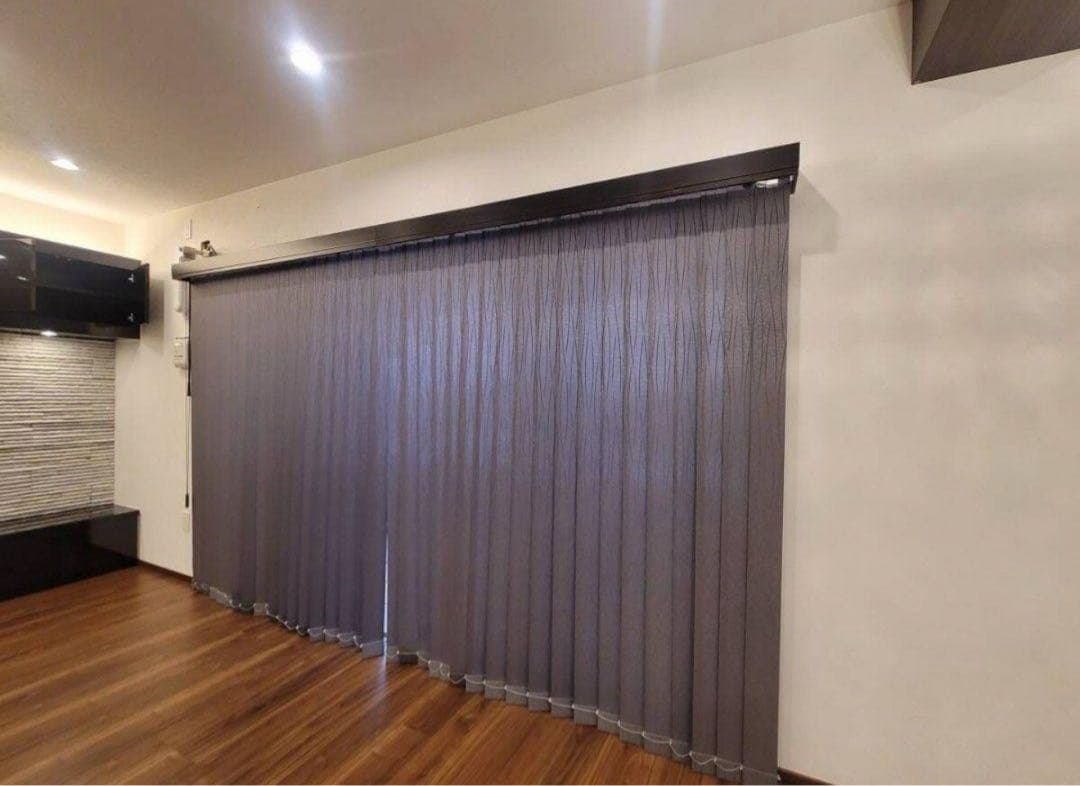 ◆ 展示品◆バーチカルブラインド◆タチカワ◆W3300×H2020mm ◆グレー