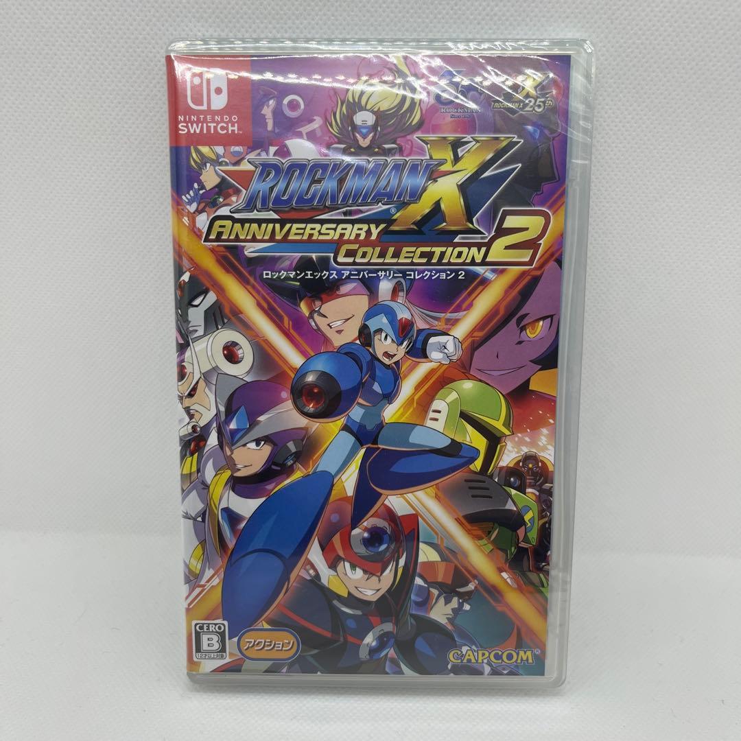 ロックマンXアニバーサリーコレクション2 Switch版 シュリンク未開封品