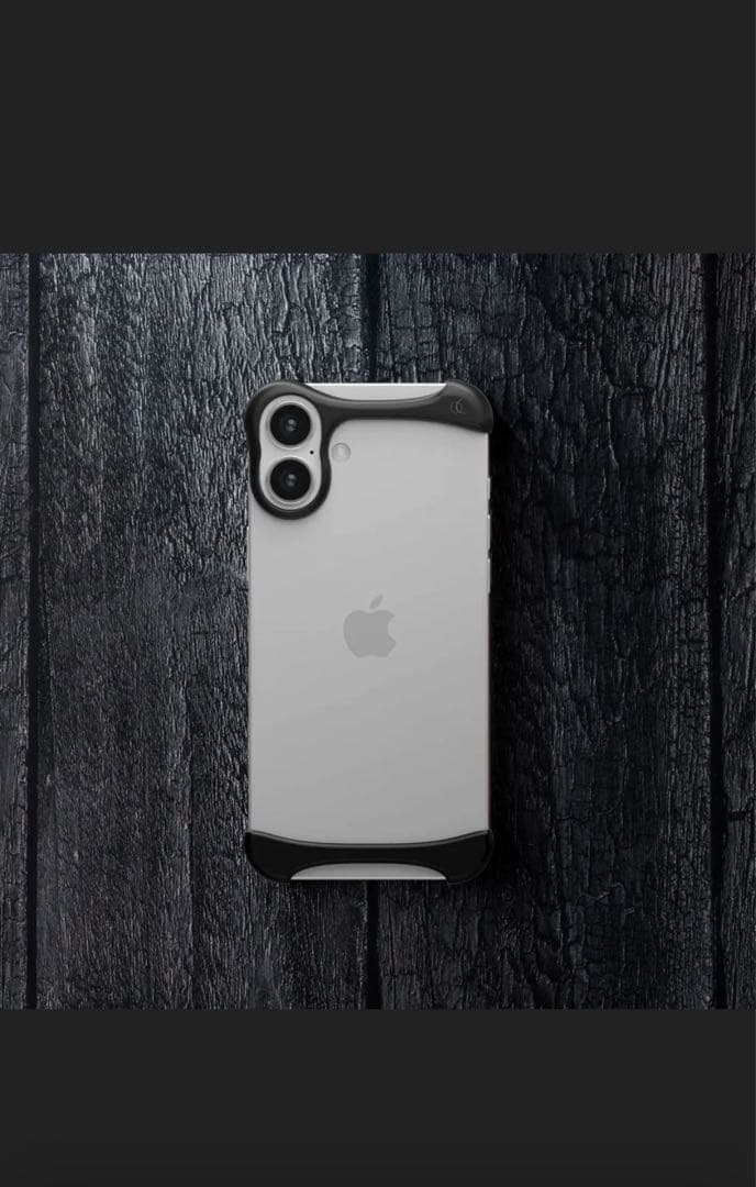 Arc アーク iPhone 16Arc Pulse アルミ・マットブラック