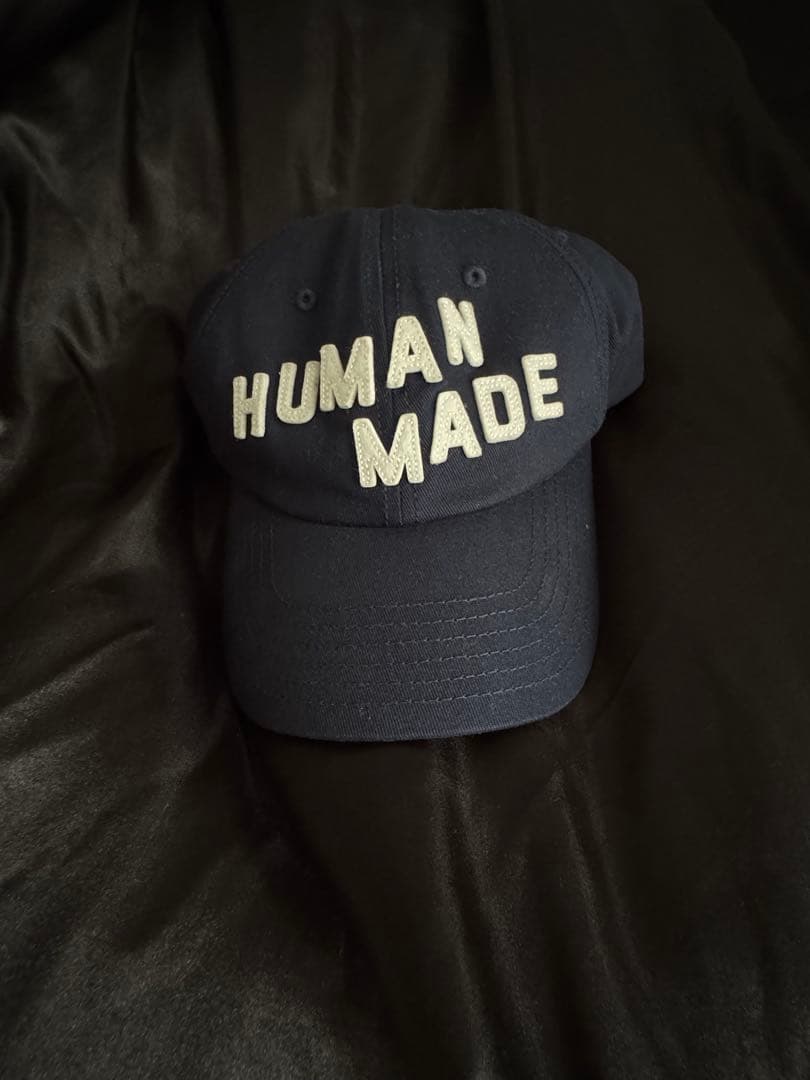 HUMAN MADE ネイビーキャップ