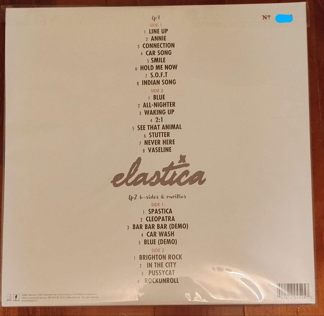 限定3000枚 新品未開封 シリアルナンバー付 Vinyl エラスティカ IVC