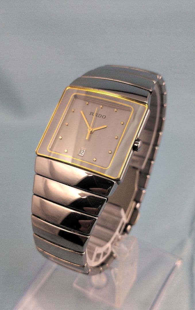 [稼働品 電池交換済] 美品 ラドー RADO ダイヤスター チタニウム