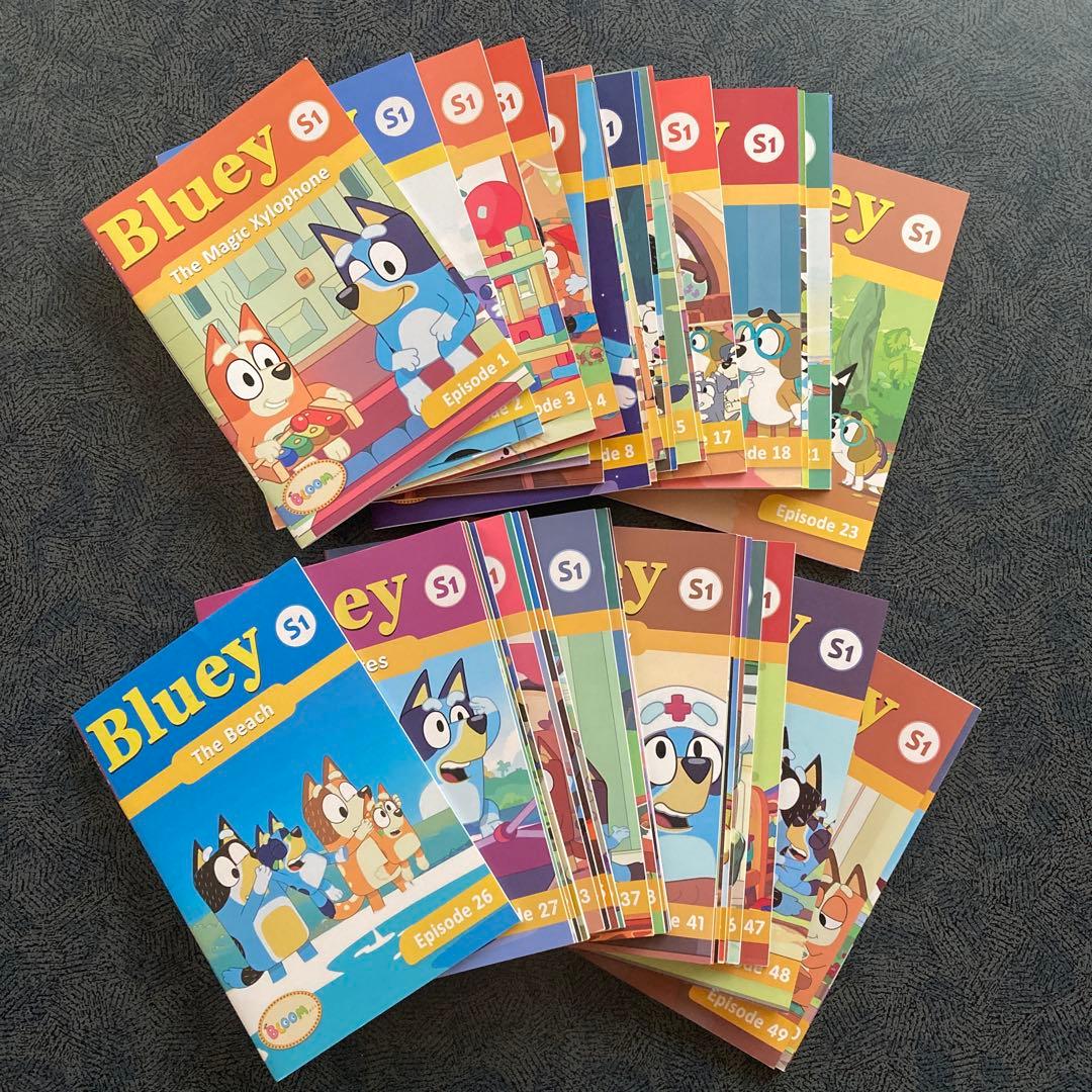 Blueyブルーイ　英語絵本52冊　マイヤペン対応