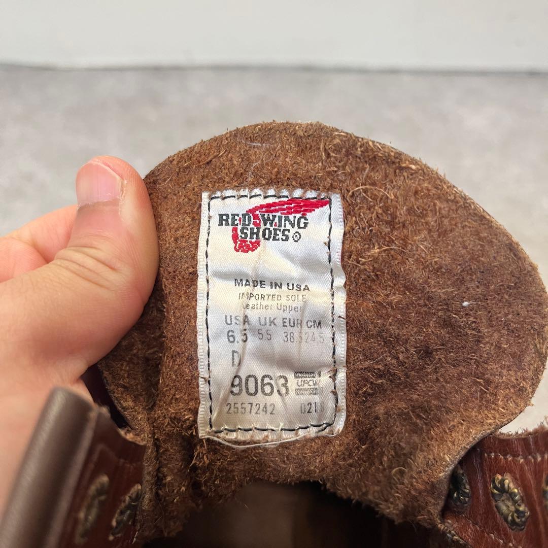 RED WING 9063 USA製 ベックマン フラットボックス 廃盤