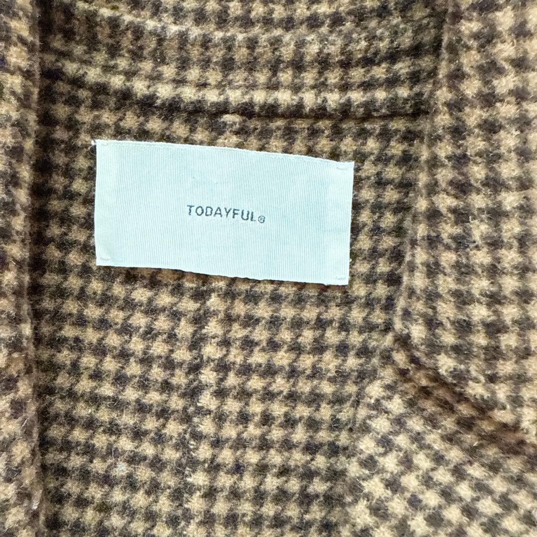 TODAYFUL ＊ オーバーチェックコート36