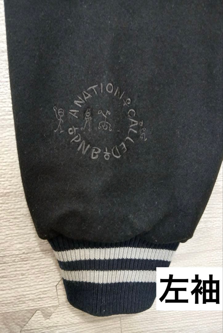 P*0様 PNB NATION ビッグサイズ Y2K 90s00sスタジャン リ