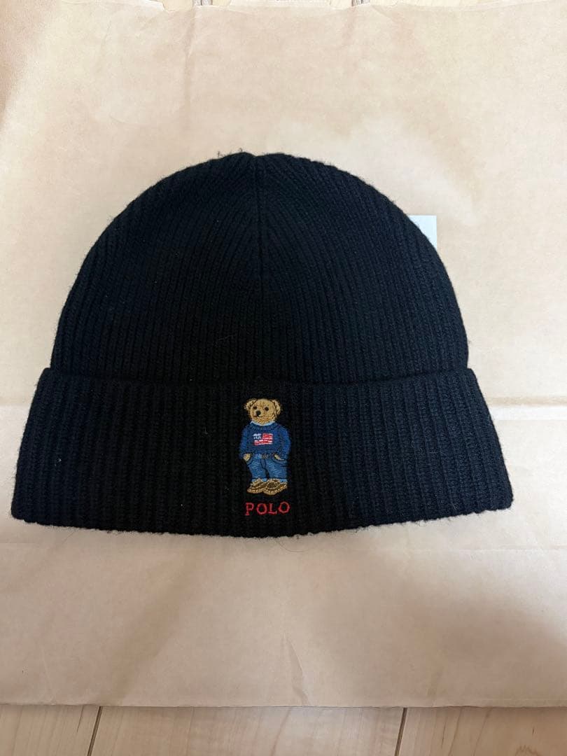 ⚠️【だいこん畑】ラルフローレン POLOベア ニット帽