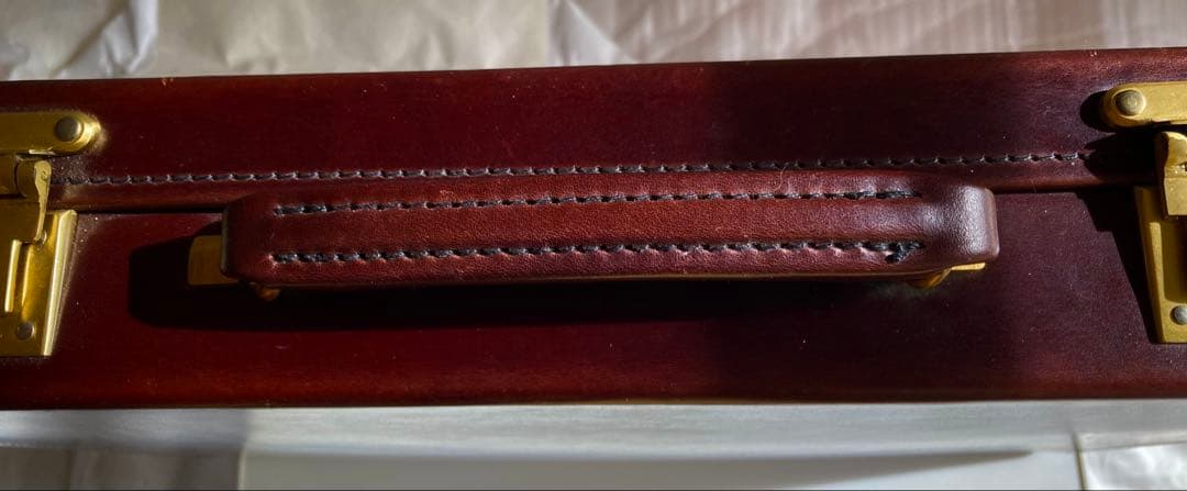 スウェイン・エドニ－・ブリッグ　ブライドルレザー　アタッシュケース