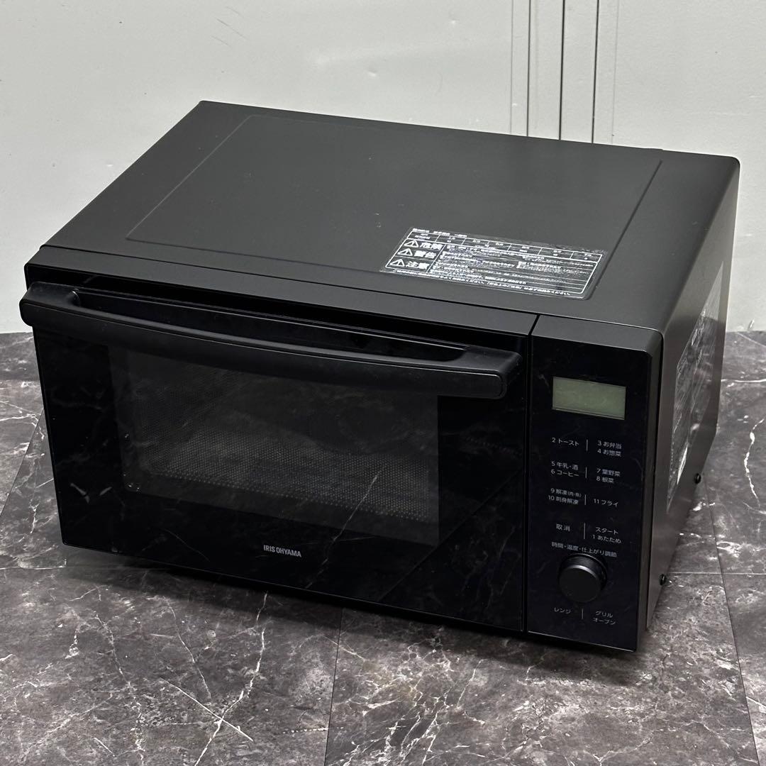 ∞送料込！2023年製アイリスオーヤマ オーブンレンジ AMO-F1811-B