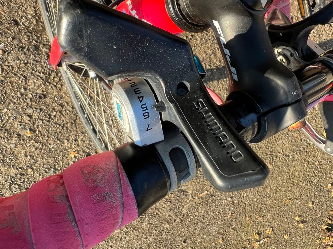 スポーツサイクル 赤/ピンク(富士自転車)24号