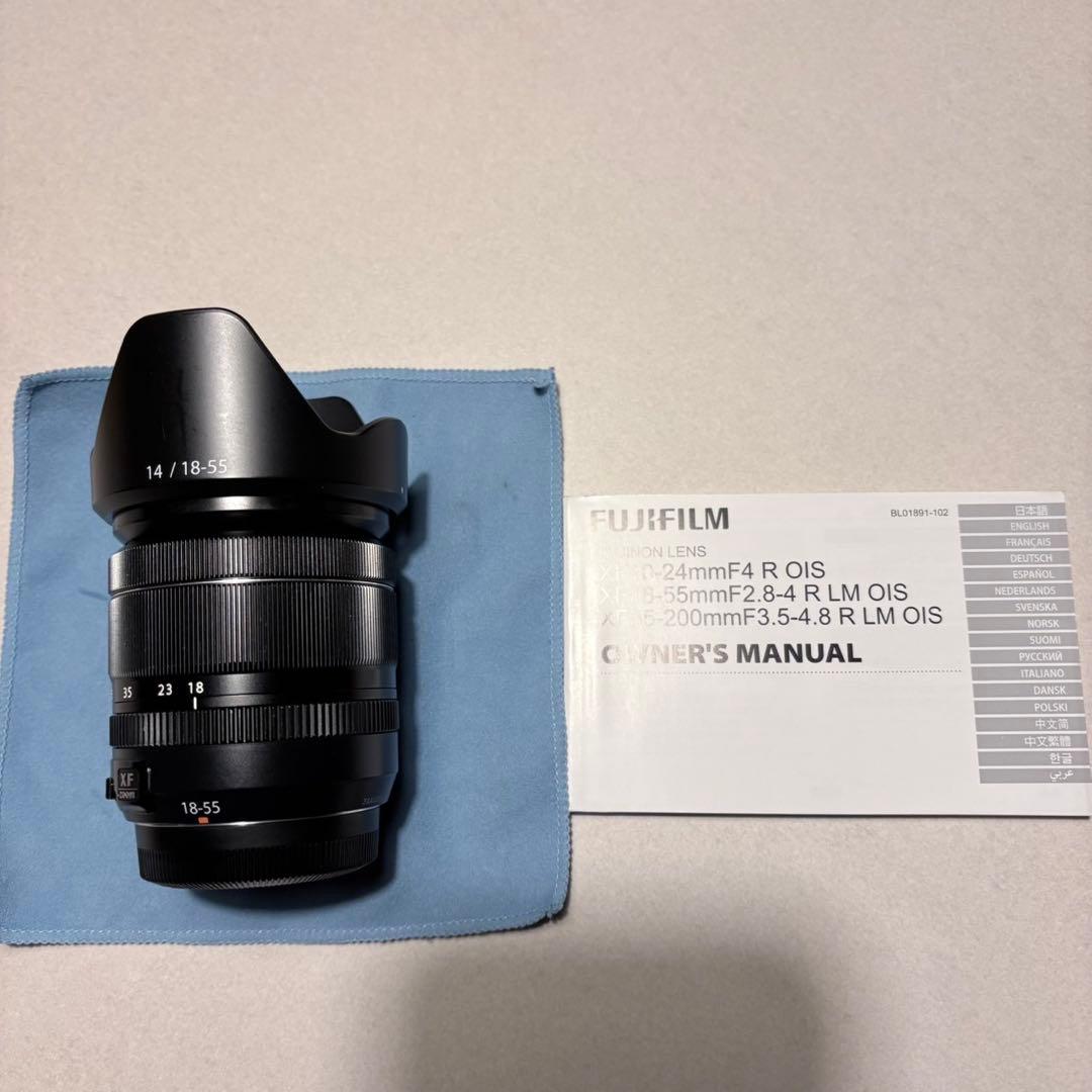 フジノンレンズ XF18-55mmF2.8-4 R LM OIS
