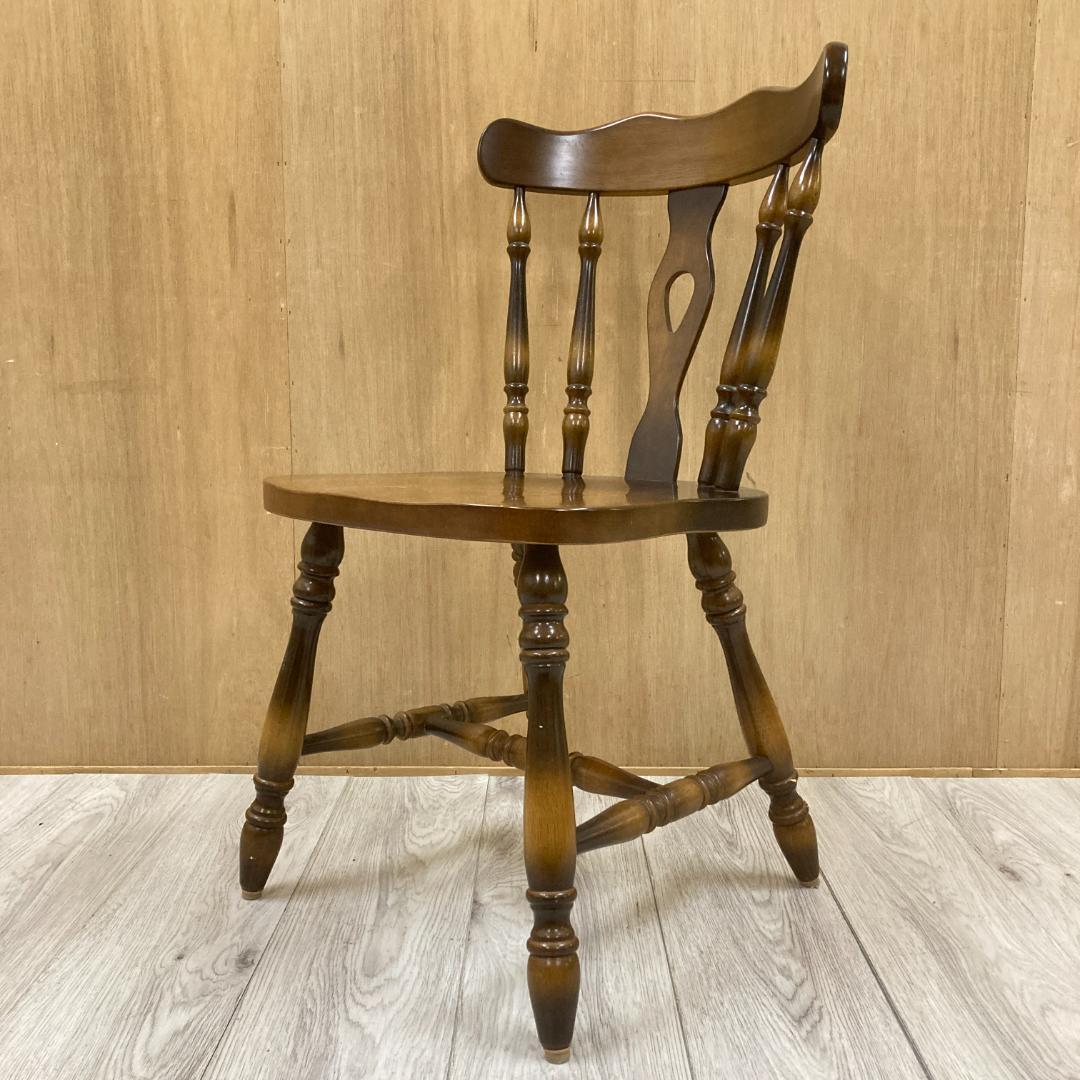 【飛騨産業】キツツキ　ウィンザーチェア　ダイニングチェア　椅子　B