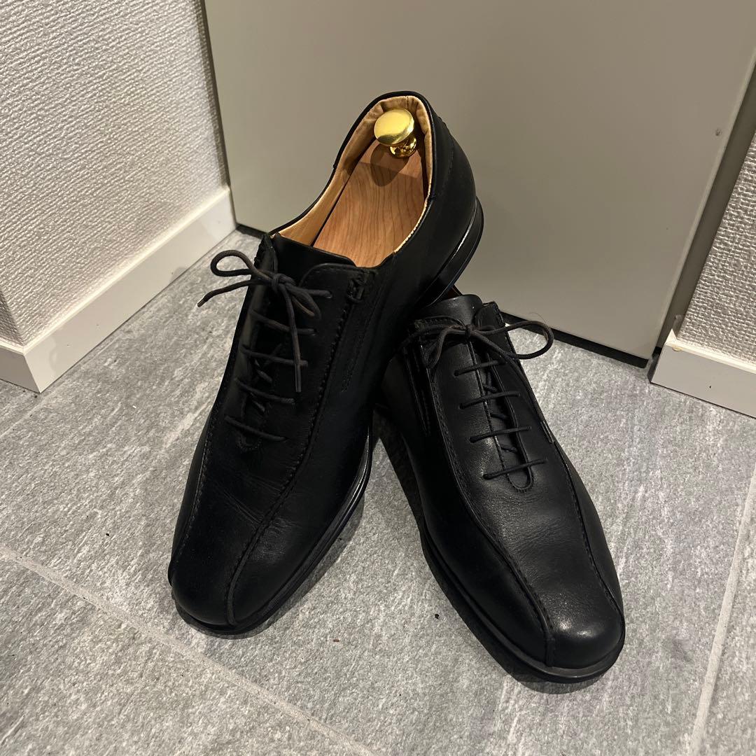 コーチ　coach レザー ビジネスシューズ 黒