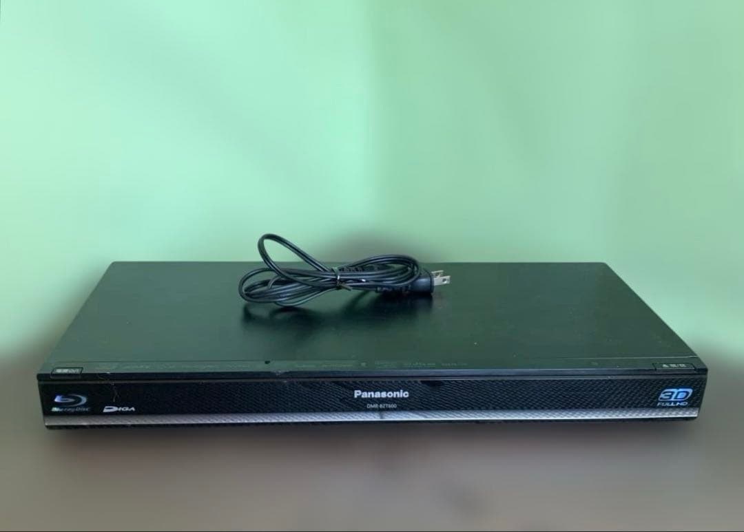 パナソニック 3チューナー DMR-BZT600 ブルーレイレコーダ 1TB
