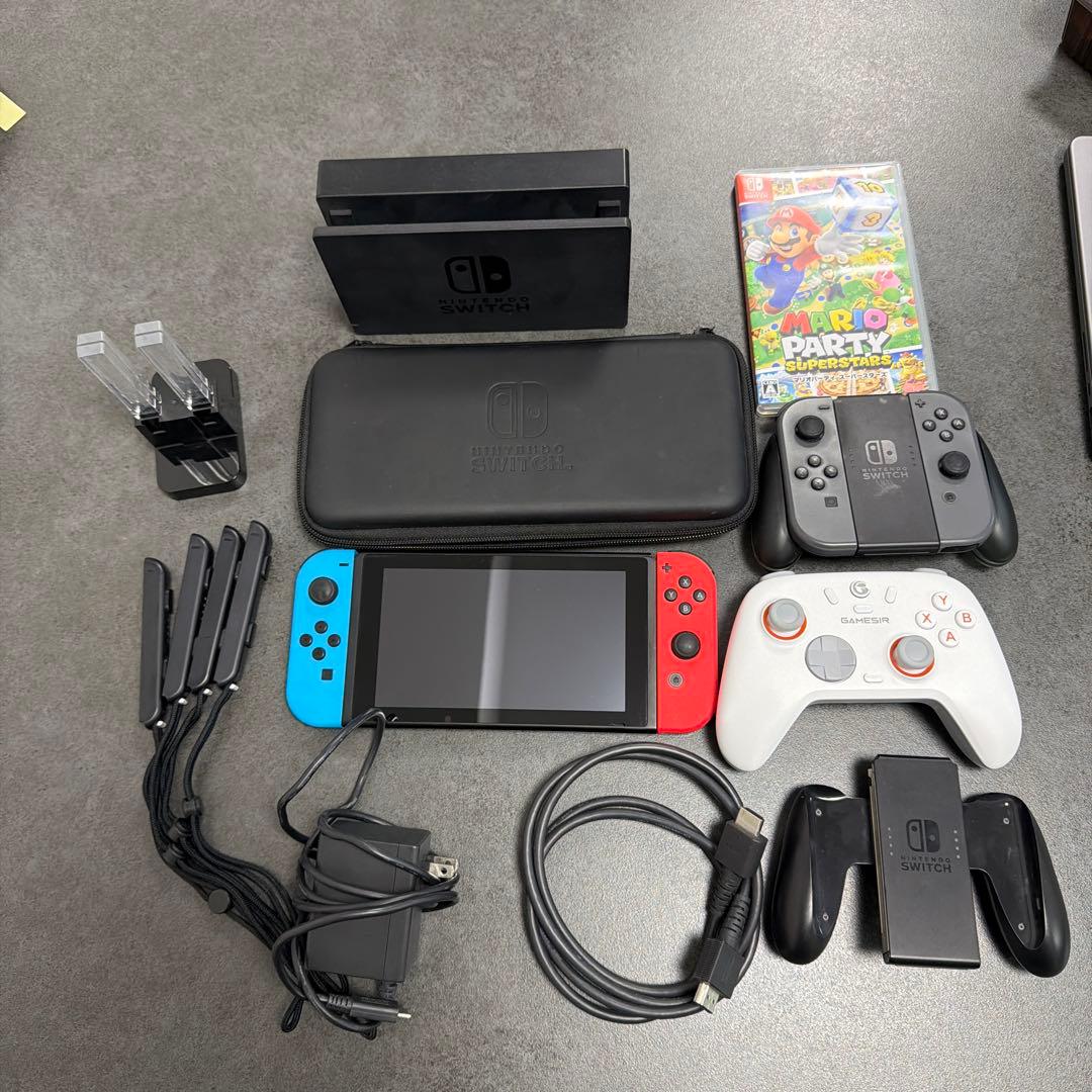 【動作確認済】Nintendo Switch 初代 本体一式＋おまけ多数