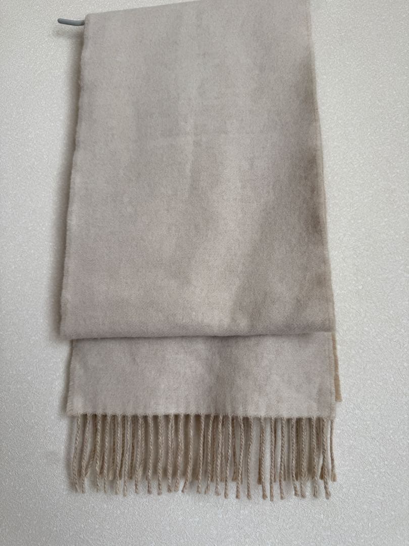 ロエベ　マフラー　スカーフ　バイカラー