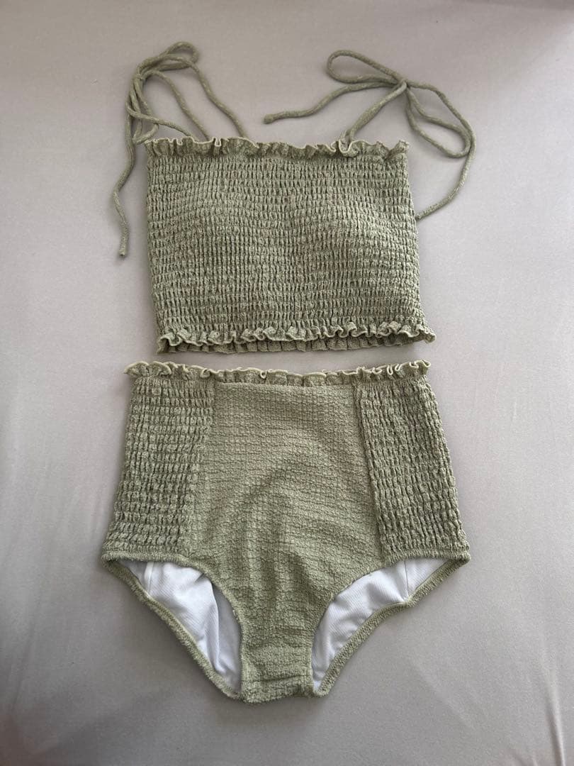 mystic シャーリングスイムウェア　グリーン