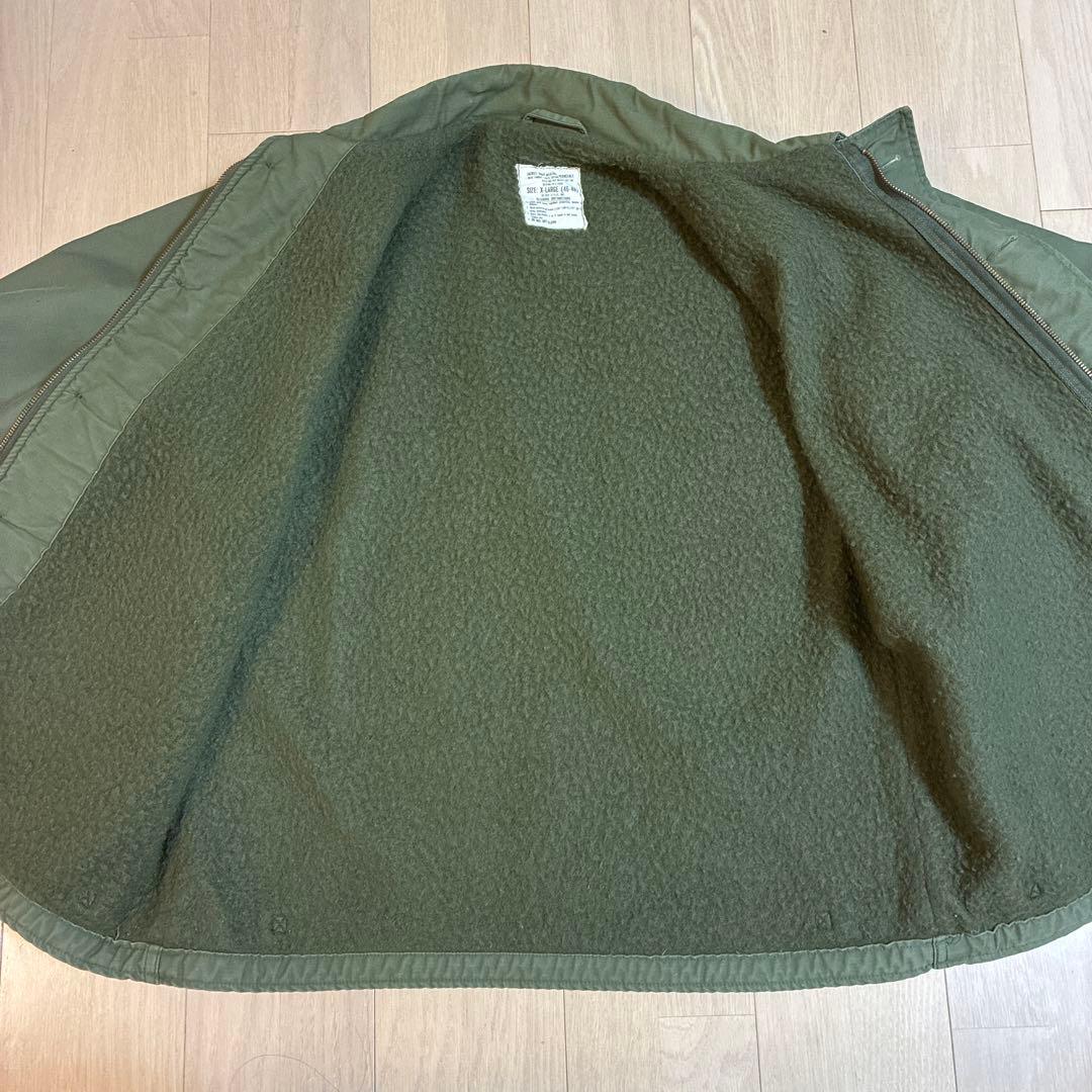 70s u.s.navy A-2 デッキジャケット 米軍実物 ミリタリー