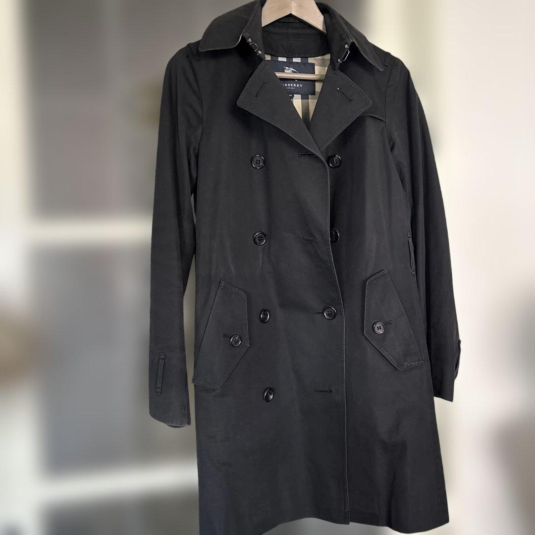 バーバリーロンドン　ブラックレーベル　レディースコート38