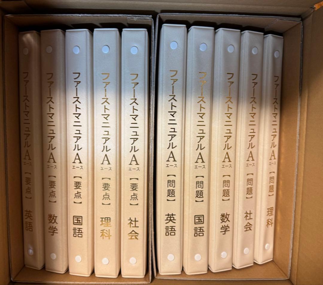 ファーストマニュアルA 参考書セット