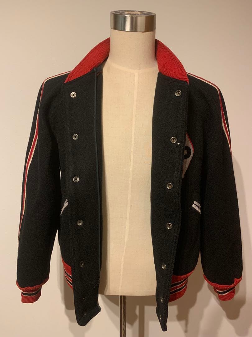 40s ビンテージスタジャン　カークラブ　HOTROD 50s 60s ファラオ