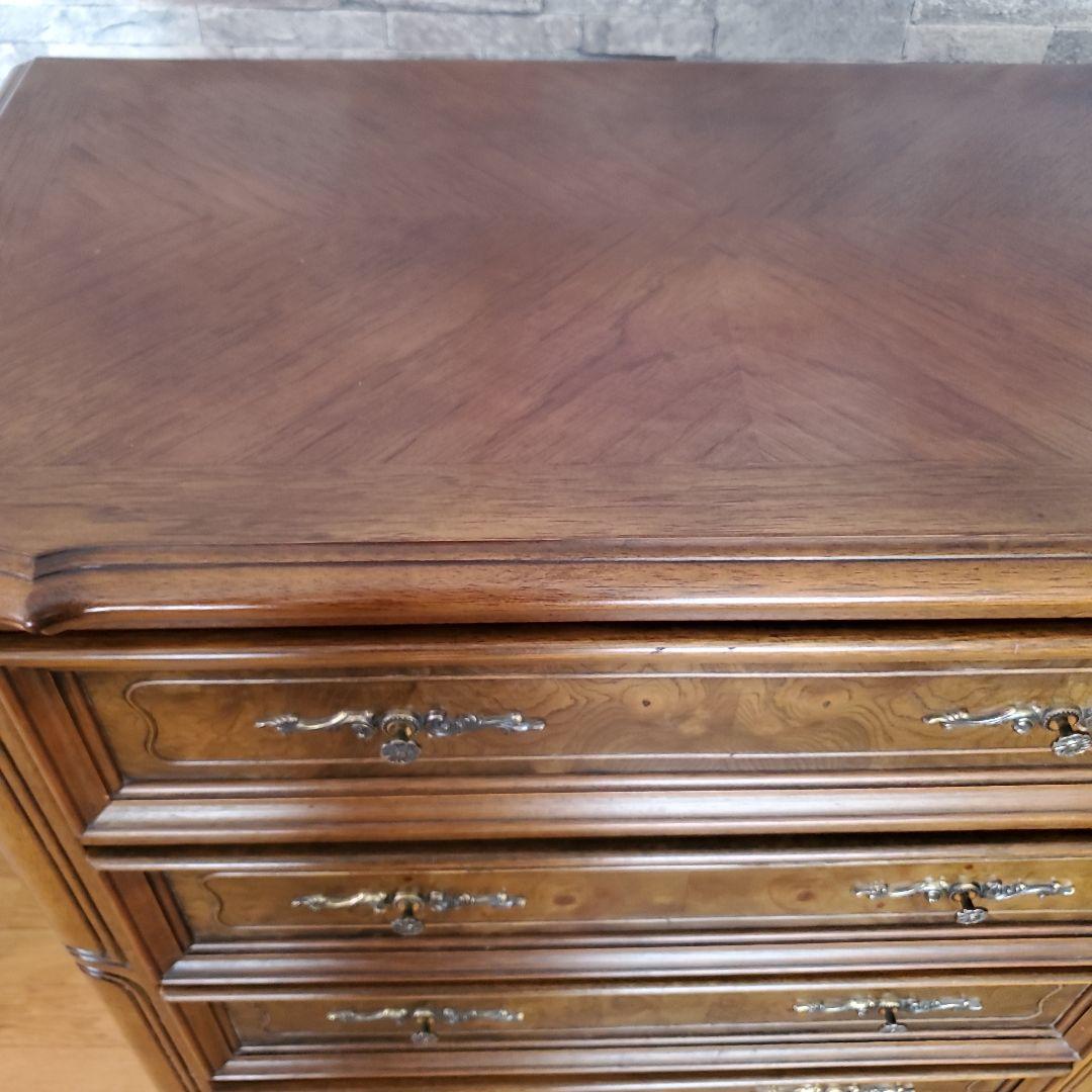 ☆nymmさん専用☆アンティーク　イタリア家具木製チェスト 5段 引き出し付き