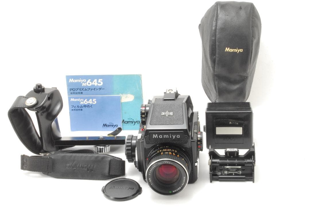 【美品】マミヤ MAMIYA M645 SEKOR C 80mm F2.8