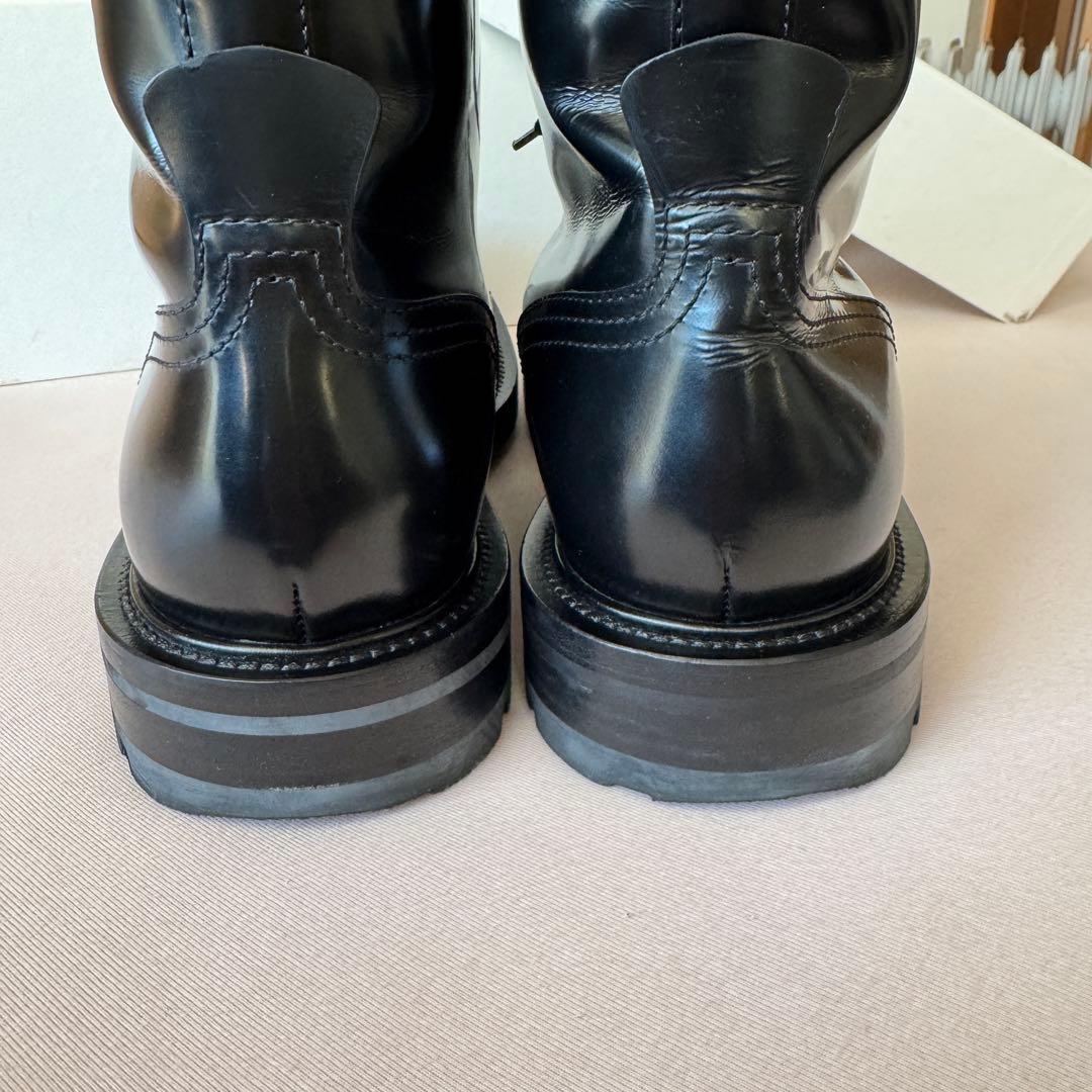 Alexander McQueen Leather Boots 43 コンバット