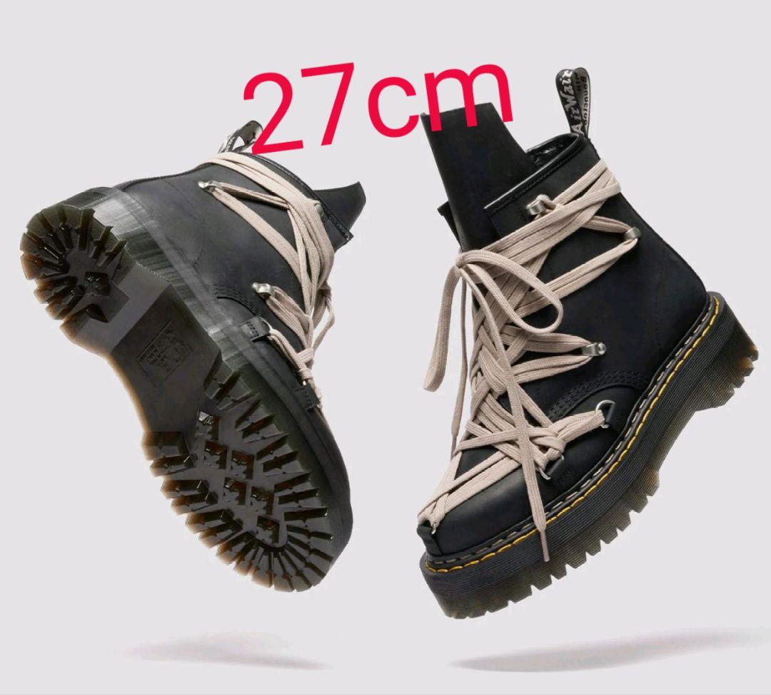 靴 Dr.Martens Rick Owens 1460 MEGALACE BOOT