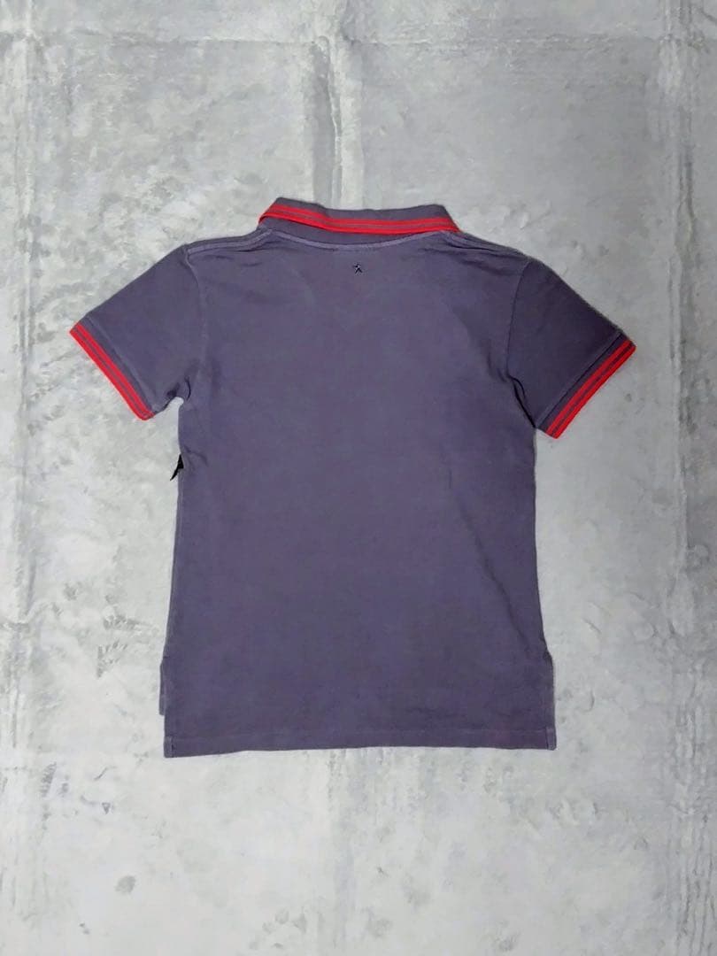 希少 UNDER COVER アンダーカバー ライン デザイン 半袖 ポロシャツ