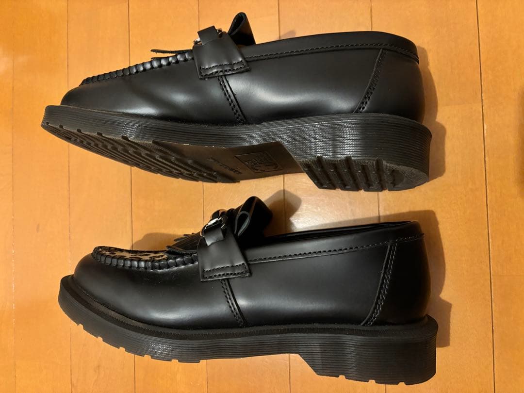 Dr. Martens レオパード柄 ローファー