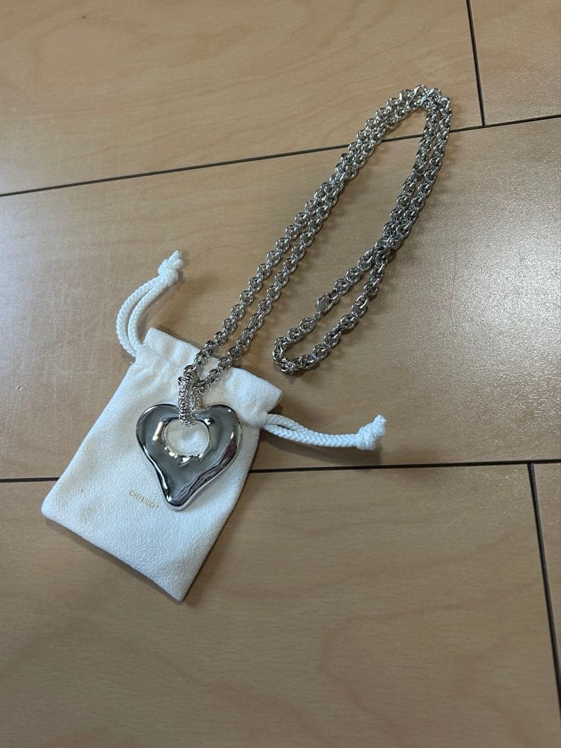 chieko+ 希少　チエコ　ハートネックレス