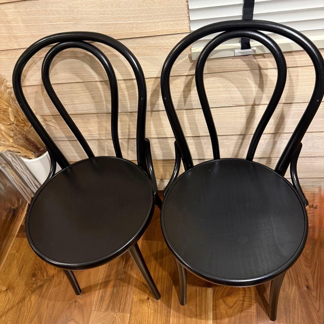 に*吉様 ④【美品】オルキス 曲げ木ダイニングチェア TON CRES チェコ