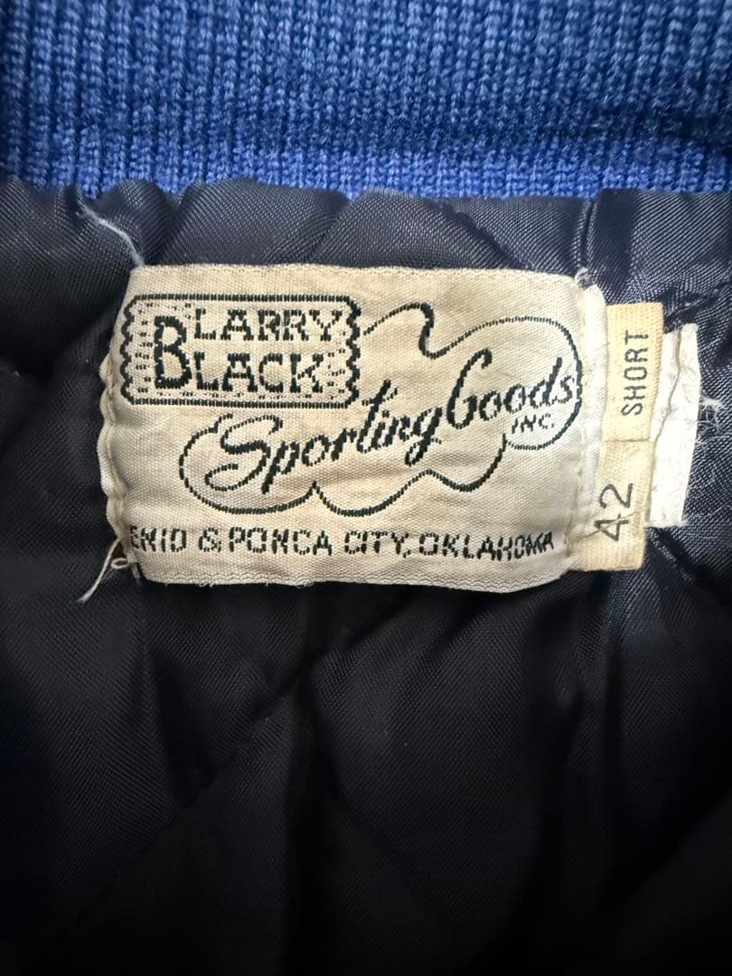 【激レア】70's vintage スタジャン Larry Black